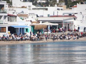 Bodrum’da sahillerde cumartesi yoğunluğu