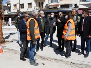 Başkan Günel, çalışmaları yerinde inceledi