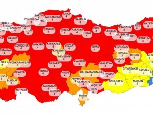 Sağlık Bakanı Koca, risk haritasını yayımladı