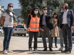Enver Reis Caddesi’nde alt ve üst yap çalışmalarında sona gelindi
