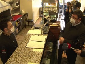 Şişli’de kafe ve restoranlara korona virüs denetimi