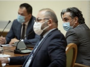 Ukrayna Başbakanı Şmihal, Türk işadamlarıyla bir araya geldi