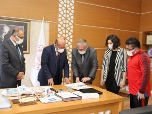 Müdür Başyiğit’e destek alan proje tanıtıldı