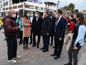 Kuşadası Belediyesi’nden balıkçı esnafına destek