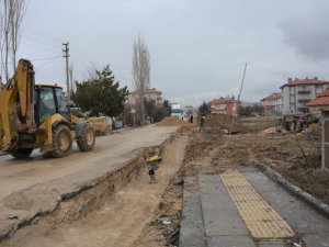 Akyurt’ta içme suyu hattı yapımına başlandı
