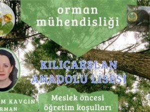 Kütahya’da lise öğrencilerine  Orman Mühendisliği mesleği anlatıldı
