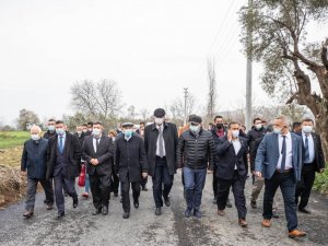 Başkan Soyer, Küçük Menderes Havzası turunu Tire ile sürdürdü