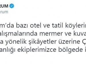 Bakan Kurum: "Çevre kirliliğine neden olduğunu tespit ettiğimiz 2 işletmeye 575 bin 263 TL ceza uyguladık"