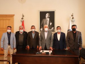 Seydikemer Muhtarlar Derneği’nden Başkan Gürün’e ziyaret