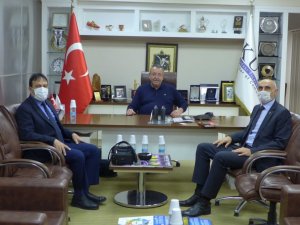 Aydın Sanayi ve Teknoloji Müdürü KUTO Başkanı Akdoğan ile görüştü