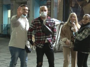Taksim’deki manzara, kısıtlama sonrası da değişmedi