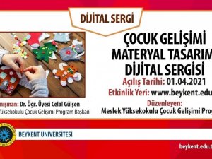 Geleceğin çocuk gelişimi uzmanlarından “Materyal Tasarımı Sergisi”
