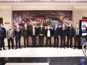 Halkbank Genel Müdürü Osman Arslan ATO’da reel sektörün sorunlarını dinledi
