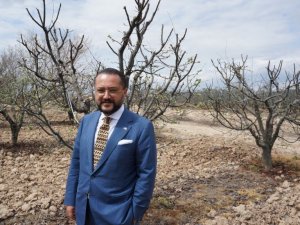 Nar ve ayva üreticisi tarlada eğitimli ara eleman istiyor