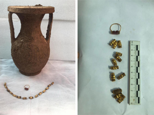 Heyecanlandıran kazıdan altın çıktı