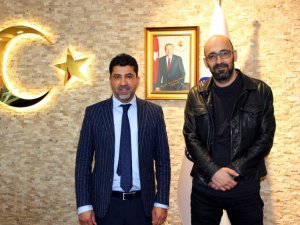 Yönetmen Onur Tan, ADÜ Rektörü Aldemir ile görüştü