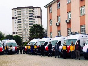 Kilis’e 12 yeni Ambulans