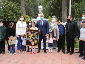 Nacar, down sendromlu çocuklarla buluştu