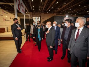 İzmir’deki mobilya fuarı pandemi sürecinde açılan ilk fiziki fuar oldu