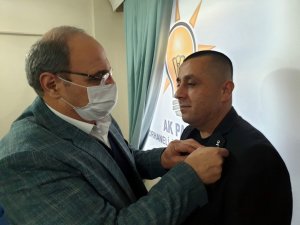CHP ilçe başkanı AK Parti’ye geçti