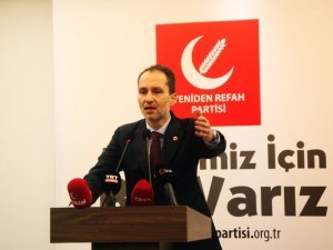 Yeniden Refah Partisi lideri Erbakan: “Bir usul olarak yöntem olarak bu tasvip edilemez”