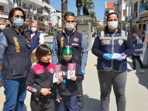 Datça emniyeti KADES tanıtımlarını sürdürüyor