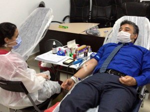 Nazilli Adliyesi Çalışanlarından Kızılay’a Kan Desteği