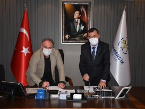 Germencik Belediyesi ve Germencik Tapu Müdürlüğü arasında protokol imzalandı
