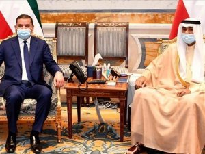 Libya Başbakan Dibeybe, Kuveyt Kralı Al-Sabah ile bir araya geldi