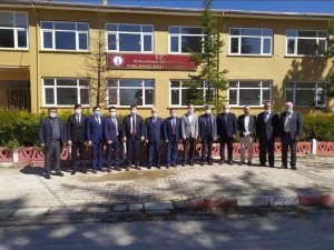 Dumlupınar ziyaretinde meslek yüksekokulu konuşuldu