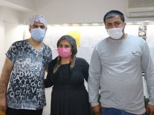 Mersin’den Diyarbakır’a geldi, 8 yıllık çocuk özlemi son buldu