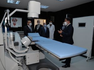 BUÜ Hastanesi’ne modern taş kırma cihazı