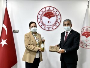 Başkan Kaplan, Koçarlılı üreticilerin taleplerini Ankara’ya taşıdı