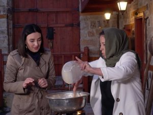 Türkücü Sevcan Orhan, Mutfak Müzesine hayran kaldı