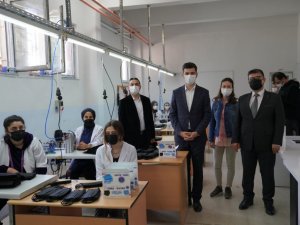 Başkan Karagöl, Erek Mesleki ve Teknik Anadolu Lisesi’ni ziyaret etti