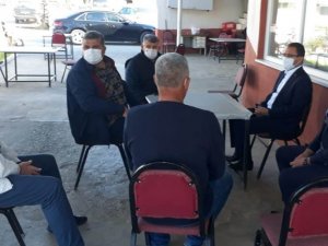 Kaymakam Uçgun mahalle sakinlerinin sorunlarını dinledi