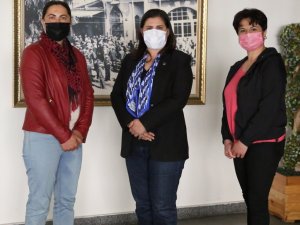 Kadın girişimci Güldal ve aza Yıldırım, Başkan Çerçioğlu ile bir araya geldi