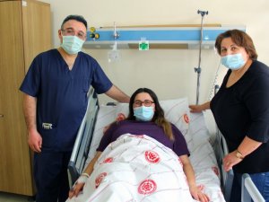 Almanya’dan geldi, Sivas’ta sağlığına kavuştu