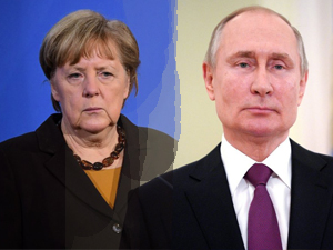Putin ile Merkel, Donbass’ı görüştü