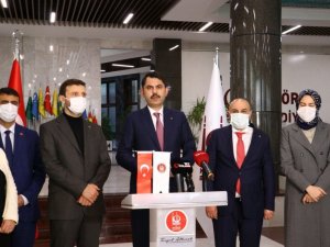 Bakan Kurum: “Ankara’ya 4 milyon metrekare büyüklüğünde 19 tane millet bahçesi yapıyoruz”
