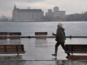 İstanbullular güne dolu ile uyandı