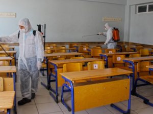 Ortak alanlarda dezenfeksiyon seferberliği