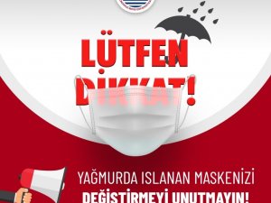 OMÜ Tıp Fakültesi uyardı: “Islak maske koruyucu özelliğini kaybeder”