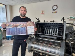 Matbaalarda imsakiye mesaisi