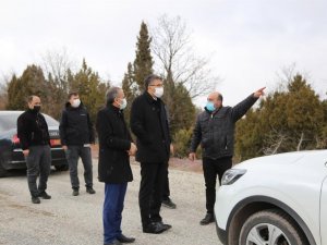 Kazaları önlemek amacıyla yolda güzergah değişikliğine gidildi