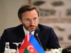 İletişim Başkanı Altun, Azerbaycan Cumhurbaşkanı Yardımcısı Haciyev ve Türk Konseyi Genel Sekreteri Amreyev ile görüştü