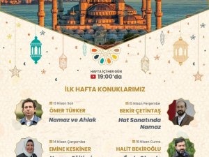 Ramazan konuşmaları başlıyor