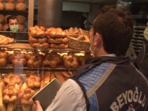 Beyoğlu zabıtasından fırınlara pide ve hijyen denetimi