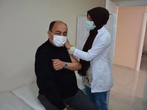 Başkan Demirtaş, 2’nci doz aşısını oldu