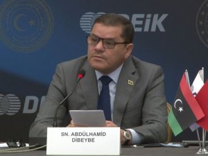 Libya Başbakanı Dibeyde Türk yatırımcılarla bir araya geldi